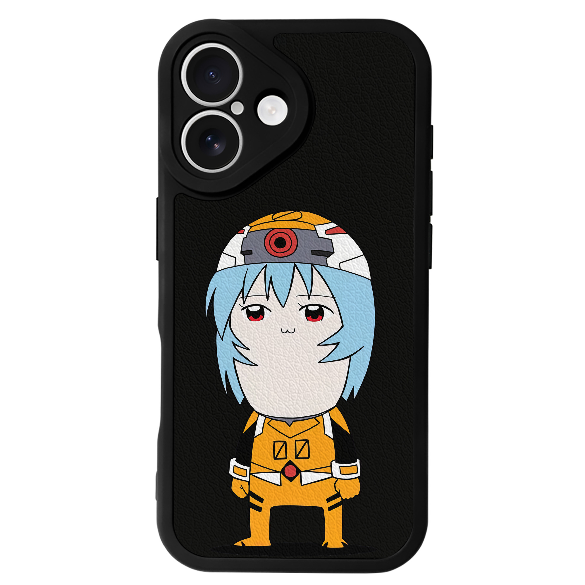（画像用） EVA 新世紀エヴァンゲリオン 【iPhone 16シリーズ対応】シリコンスマホケース（レザー調） 材質：シリコン